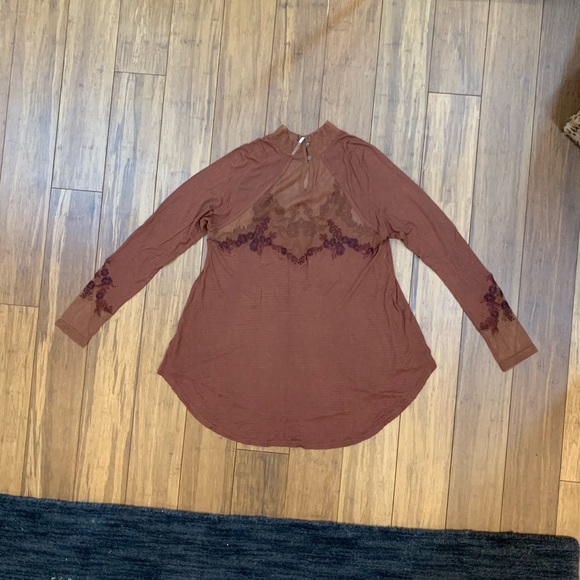 Free people Sehali embroidered mesh top - Picture 3 of 8